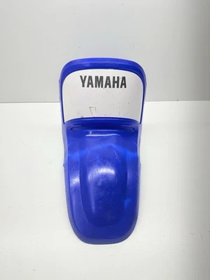 Yamaha PW50 Y-Zinger 1999 guardabarros delantero plástico azul OEM Foto 1 de 4