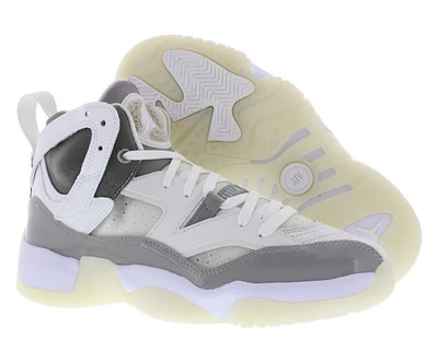 Nike Jumpman Two Trey Womens Shoes Size 10.5, Color: Medium Grey/White/Summit - Image 1 of 4