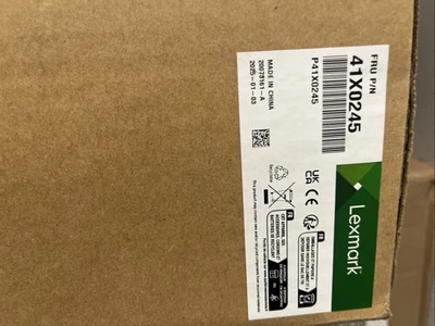 NEW SEALED GENUINE LEXMARK 41x0245 ITU TRANSFER BELT CS820 CX820 C6150 XC6152 - Image 1 of 3