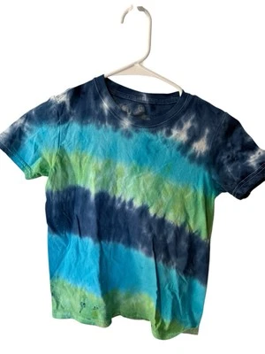  Camiseta Tie-dye Hecha a Mano By Me Niñas Talla L 10 a 12 Foto 1 de 3