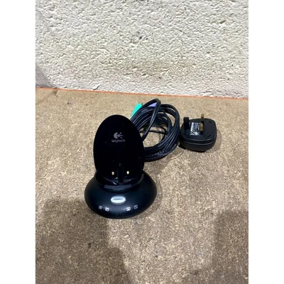 Logitech C-BO33 Cordless Desktop Receiver Black PS/2 Wired 5.25V 300mA Compact - Image 1 of 4