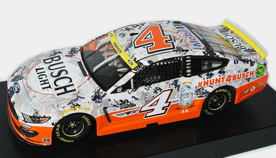 2021 SHR Ford Mustang NASCAR #4 - Busch Light HUNT4BUSCH - Kevin Harvick - 1:24 - Bild 1 von 4