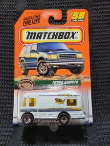 Matchbox 1998 Truck Camper. Rare,VHTF! '99 Wilderness Adventures Series 12. #58. - Picture 1 of 15