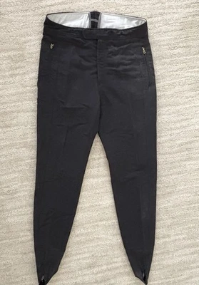 Pantalones de esquí vintage Bogner negros estribo para hombre de nailon de lana elásticos 36 largos Foto 1 de 4