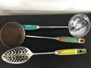VINTAGE Wooden Handled Utensils - Lot of 3 - Made in England - Bild 1 von 6