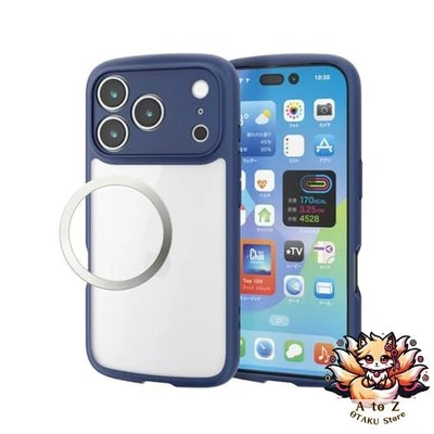 NUEVA FUNDA ELECOM iPhone 17 Pro transparente resistente a impactos amortiguador Foto 1 de 4