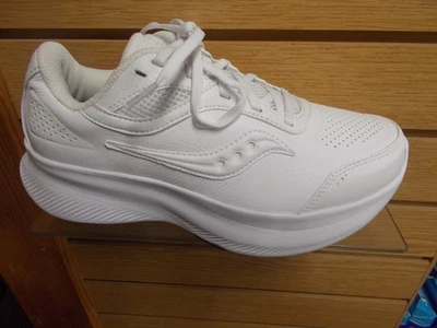 SAUCONY WOMEN'S INTEGRITY METRO WALKING SHOE WHITE WIDE D WIDTH NEW INBOX - Image 1 of 4