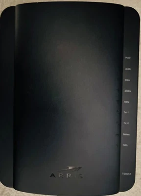 Arris TG1672G Gateway WIFI (2.4GHz - 5.0GHz)  modem  with power cord - Image 1 of 4