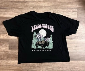 Rebellious One Graphic Tee, Medium. Yellowstone National Park! Womens. - Picture 1 of 4
