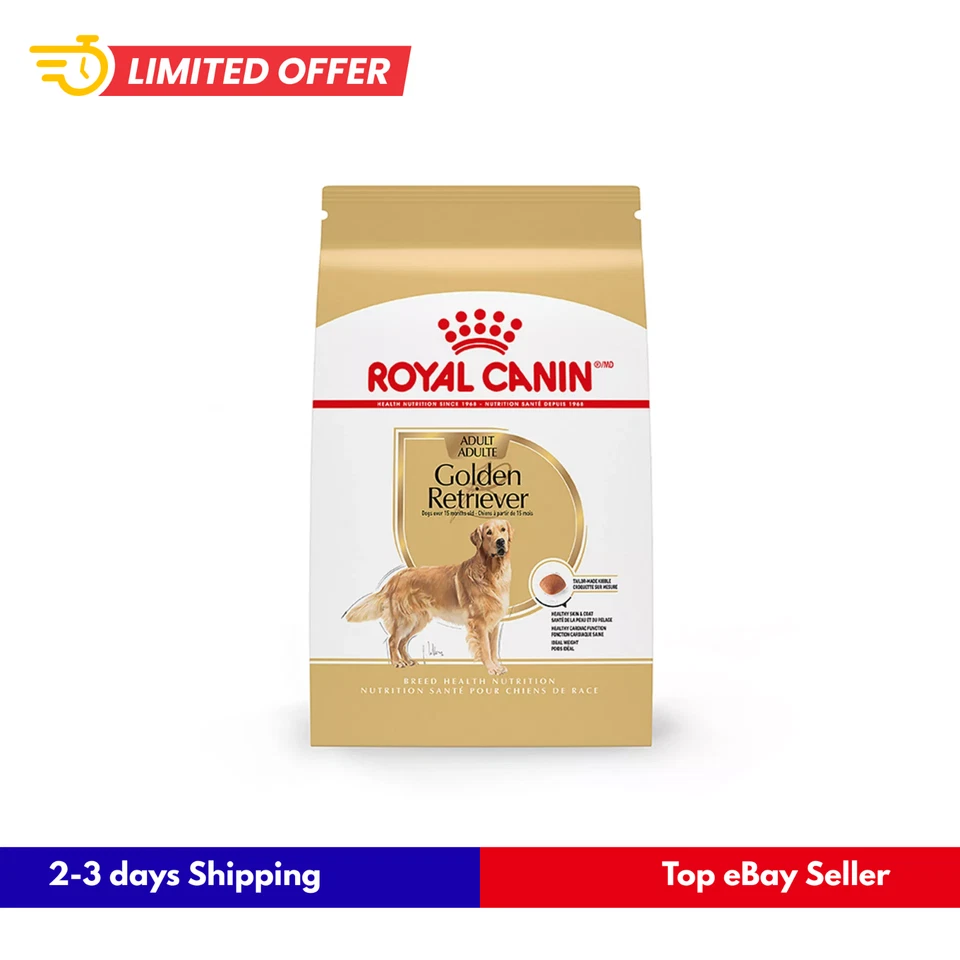 Royal Canin Breed Health Nutrition Golden Retriever Adult Dry Dog Food - 30 lb