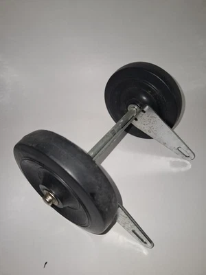 Schwinn Airdyne Exercise Bike Transport Wheels Pair OEM Replacement Fan Bike Par - Image 1 of 4