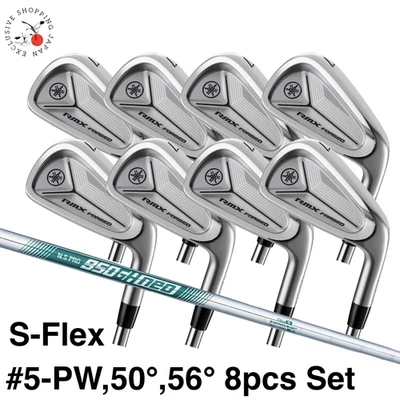 YAMAHA RMX Forged Iron Set #5-pw,50,56 8p S-Flex N.S.PRO 950GH neo Global Model - Image 1 of 4