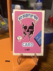 Mad Scientist 40K Garbage Pail Kids Spoof 1st Redux STICKER - Picture 1 of 3