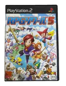 RPG Maker 5 PS2 Giapponese Usato Completo Gioco PlayStation 2 - Foto 1 di 5