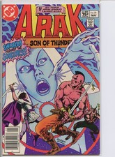 Arak Son of Thunder 1981 series # 21 Canadian variant fine comic book
