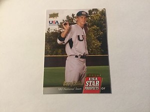 2009 UD Signature Stars USA Star Prospects Cory Hahn #USA-7