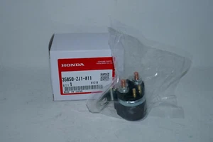Honda OEM Engine Starter Relay Starting Motor Switch 35850-ZJ1-811 - Brand New - Picture 1 of 1