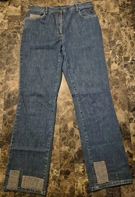 Susan Bristol Patchwork Jeans Size 6 - Image 1 of 4