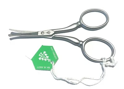 WILHELM HALBACH SOLINGEN Nasenhaarschere Ohrenhaarschere Bartschere aus Edelstahl von HALBACH Solingen