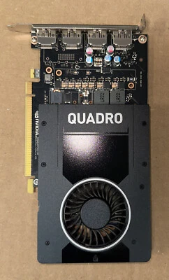 Nvidia Quadro P2000 Graphics Card 5GB GDDR5 1024 CUDA Cores Pascal GPU 4x DP 1.4 - Image 1 of 2