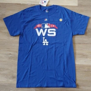 NWT Majestic 2018 World Series Los Angeles Dodgers T-Shirt Size M - Picture 1 of 5