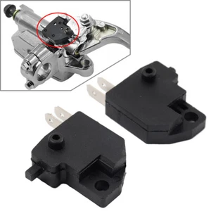 2x Motorcycle Front Brake Light Stop Lever Clutch Switch For Suzuki For Honda - Picture 1 of 12