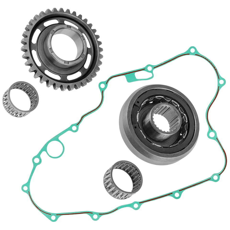 Starter Clutch And Driven Gear W/Gasket for Honda CRF450X CRF 450X 2005-2020 - Image 1 of 4