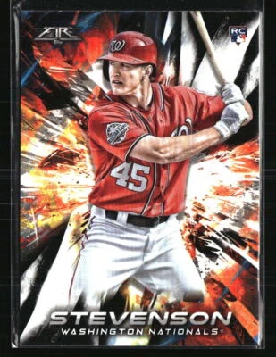 Andrew Stevenson 2018 Topps Fire #51  Baseball Card - Image 1 of 2