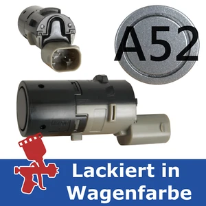 Parksensor für BMW 5er E60 E61 VORNE lackiert in A52 Spacegrau 9124167 NEU - Bild 1 von 1