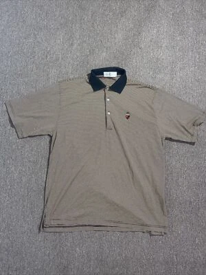 Camisa Polo de Golf Fairway and Greene Rayas 3 Botones Talla Grande Hombre Todo Algodón  Foto 1 de 4
