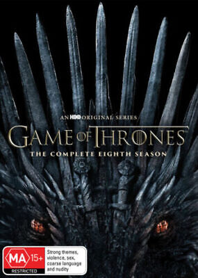 Game Of Thrones Season 8 BRAND NEW Region 4 DVD • 19.50$