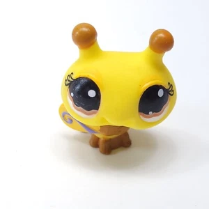 Littlest Pet Shop2008 c-031 abejorro alas amarillas azules marrones ojos ondulados - Imagen 1 de 4