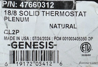 Honeywell Genesis 4766 18/8C Solid Plenum Thermostat Cable White /50ft - Image 1 of 4