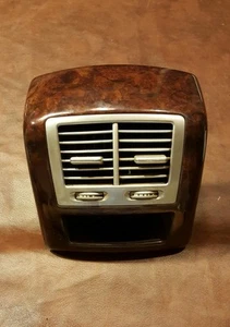 2007-2009 MERCEDES S550 W221 OEM REAR FACING AIR VENT WITH WALNUT TRIM - Picture 1 of 3