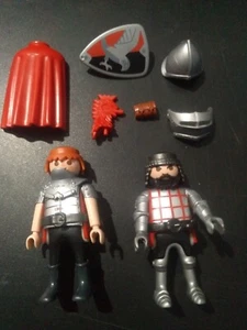 PLAYMOBIL DOS GUERREROS MEDIEVAL EN BOLSA CERRADA   8/10/19 - Imagen 1 de 1