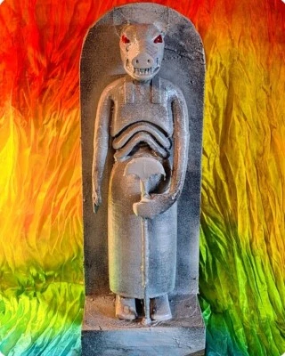 3D-печатная крепость Thundercats Mumm-Ra's Tomb древние духи злого кабана - Изображение 1 из 4