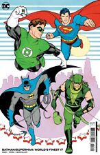 Batman Superman World's Finest #17 Cliff Chiang Variant Cover Near Mint