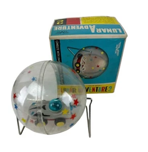 VINTAGE HOVER LUNAR ADVENTURE 2 BATTERY OPERATED VEHICLE TOY IN ORIGINAL BOX - Picture 1 of 14