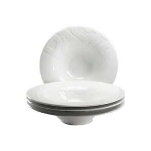CreaTable 16580 GOURMET Pastateller 30cm 4tlg Nudelteller Teller Set Porzellan - Bild 1 von 4