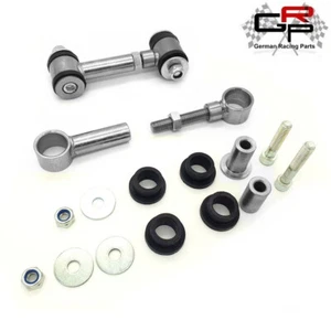 2 barras de acoplamiento deportivas cortas ajustables para VW Golf 4 Bora 1J Audi A3 rebajar - Imagen 1 de 12