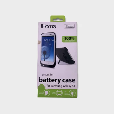 iHome Samsung Galaxy S3 S4 Funda Batería Ultra Delgada Foto 1 de 3