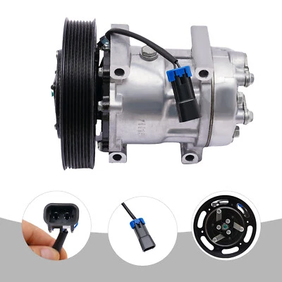 AC Compressor Fits for Mack Volvo VNL Trucks # 20721587 206RD52M 206RD53M 4326U - Image 1 of 4