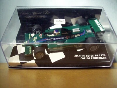 1/43 MINICHAMPS 430 790002 MARTINI LOTUS 79 1979 CARLOS REUTEMANN - Image 1 of 4