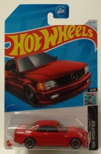 1/64 HOT WHEELS: '89 MERCEDES BENZ 560 SEC AMG - 2024 HW MODIFIED SERIES - Bild 1 von 2