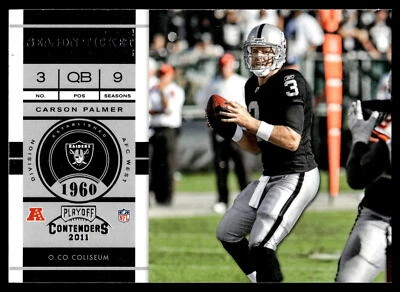 2011 Playoff Contenders #46 Carson Palmer NRMT or Better - Image 1 of 2
