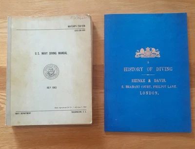 Diving Helmet Related Books Siebe Gorman interest Foto 1 de 4