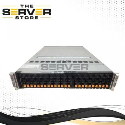 Supermicro BigTwin SYS-220BT-DNTR NVMe 4x 6338N 32 Core 512GB DDR4 4x 960GB u.2 - Image 1 of 3
