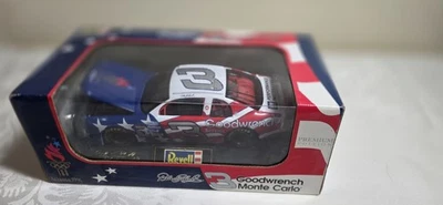 Dale Earnhardt #3 1996 Atlanta Olympics Die Cast Car Red, White, Blue 1/24 Scale - Image 1 of 4