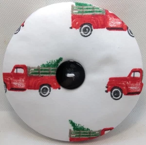 Large Christnas Trucks Heavy Duty Playing Card Holder - Picture 1 of 2