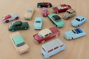 Dinky Toys Sunbeam Rapier-Ford Zephyr-Morris Oxford. etc Job Lot - Picture 1 of 6